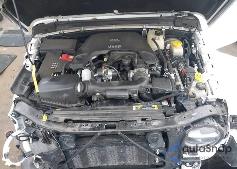 2021 Jeep Wrangler Unlimited Rubicon 4X4 z USA, uszkodzony, nr VIN 1C4HJXFG2MW563261